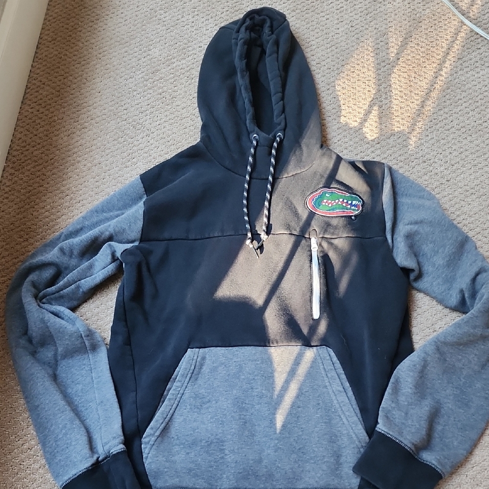 Nike Black and Gray Hoodie